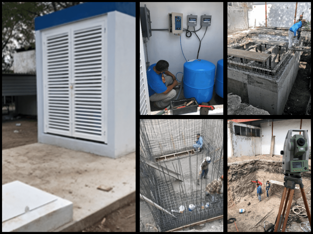 Cisterna Escuela Secundaria Técnica No. 7