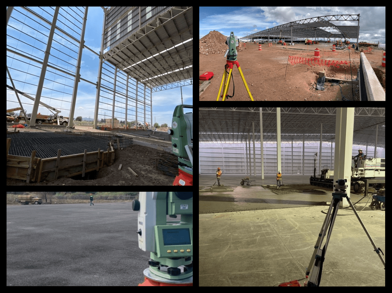 Control Topográfico Nave Industrial NHK